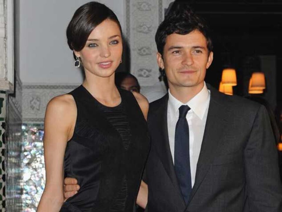 Miranda Kerr e Orlando Bloom já são pais