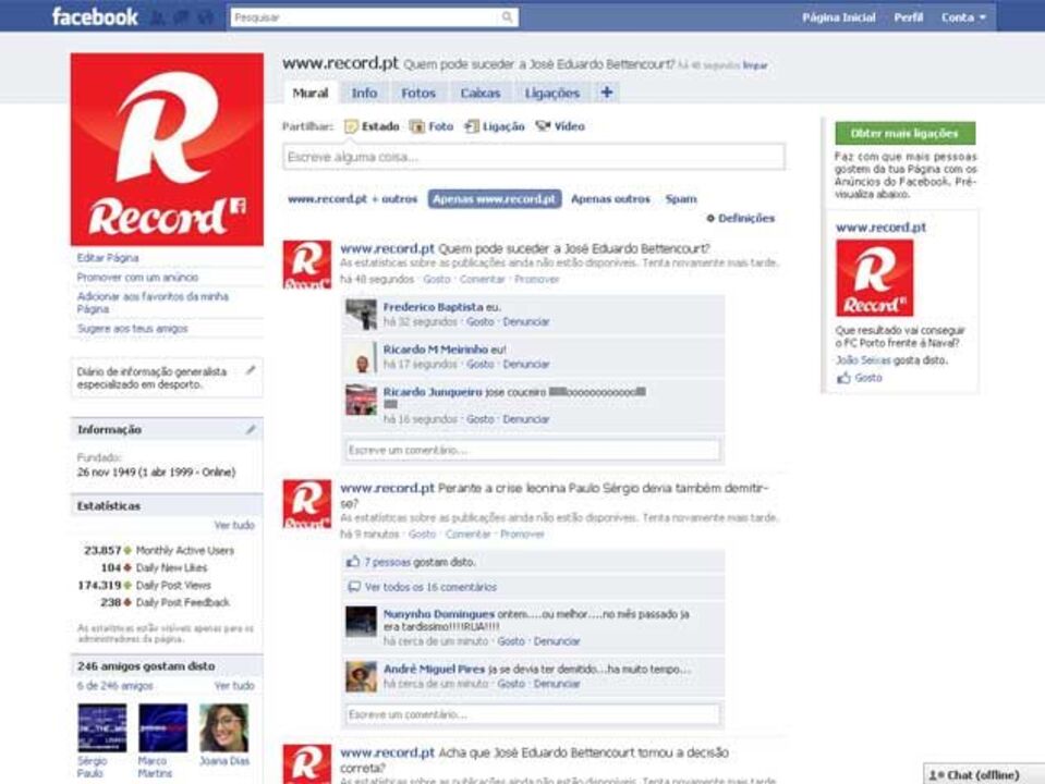 "Furacão JEB" nas redes sociais