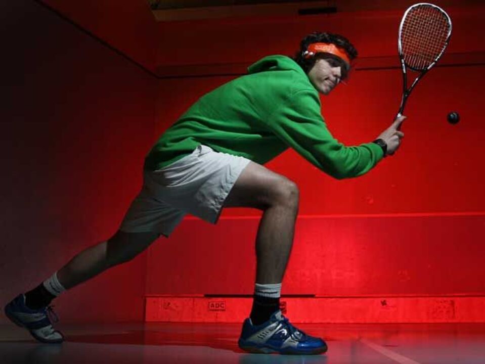 Squash: Já nem os seniores o conseguem travar