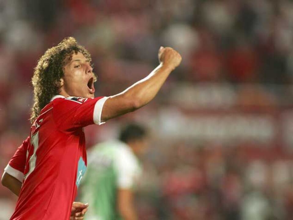David Luiz na luta pelo título inglês