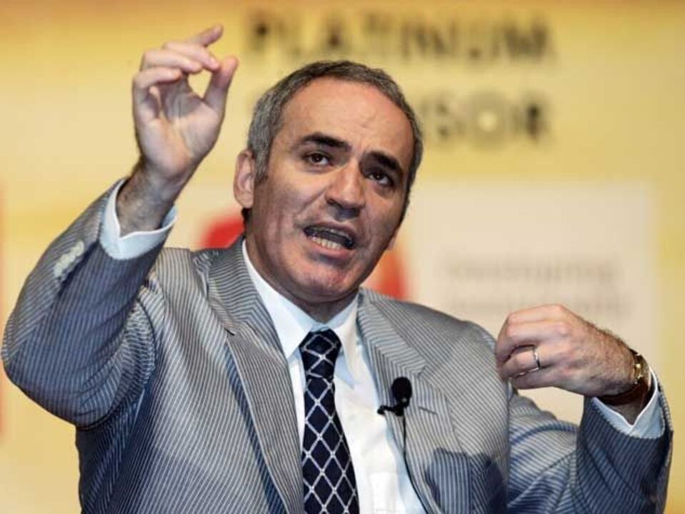 Xadrez: Kasparov no Porto
