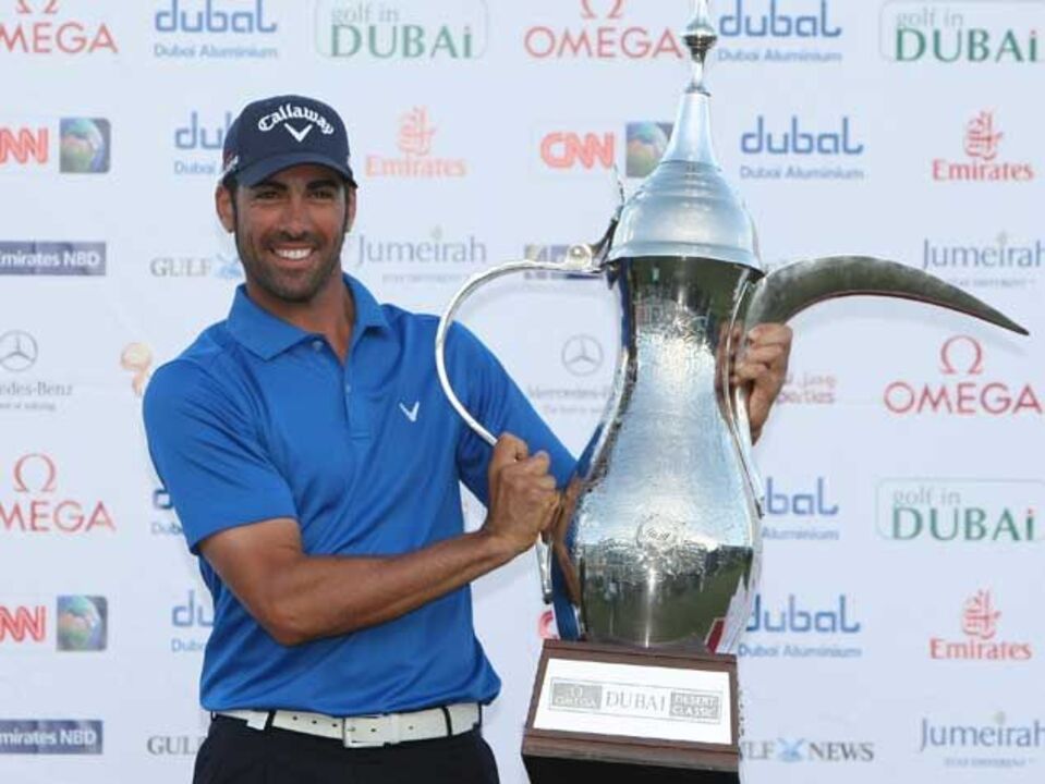 Golfe: Alvaro Quiros vence Open do Dubai