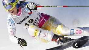 Lindsey Vonn falha prova de Zwiesel