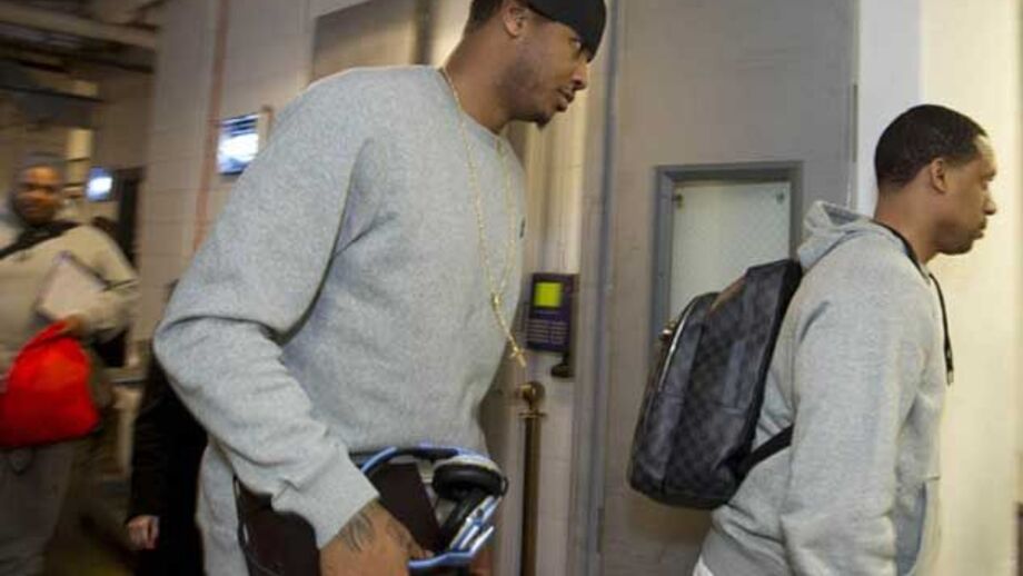 Carmelo Anthony já está na "Big Apple"