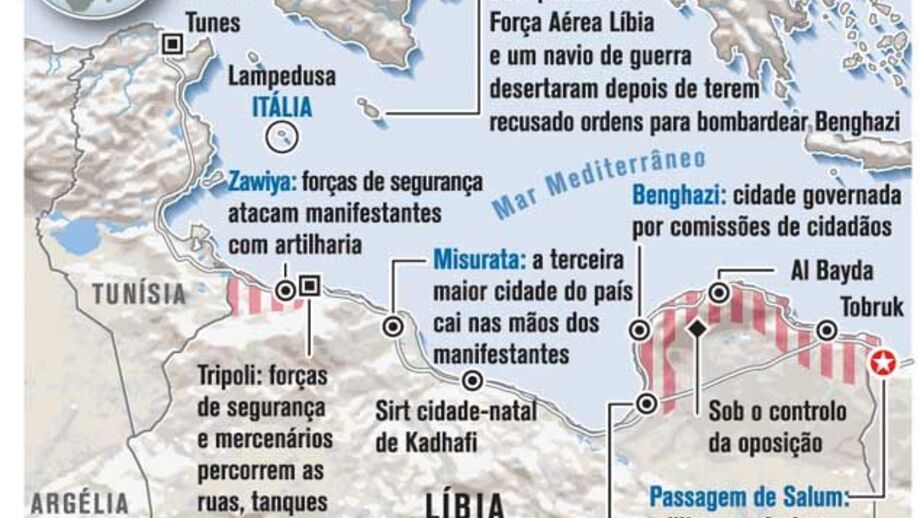 Kadhafi perde outra cidade para os rebeldes