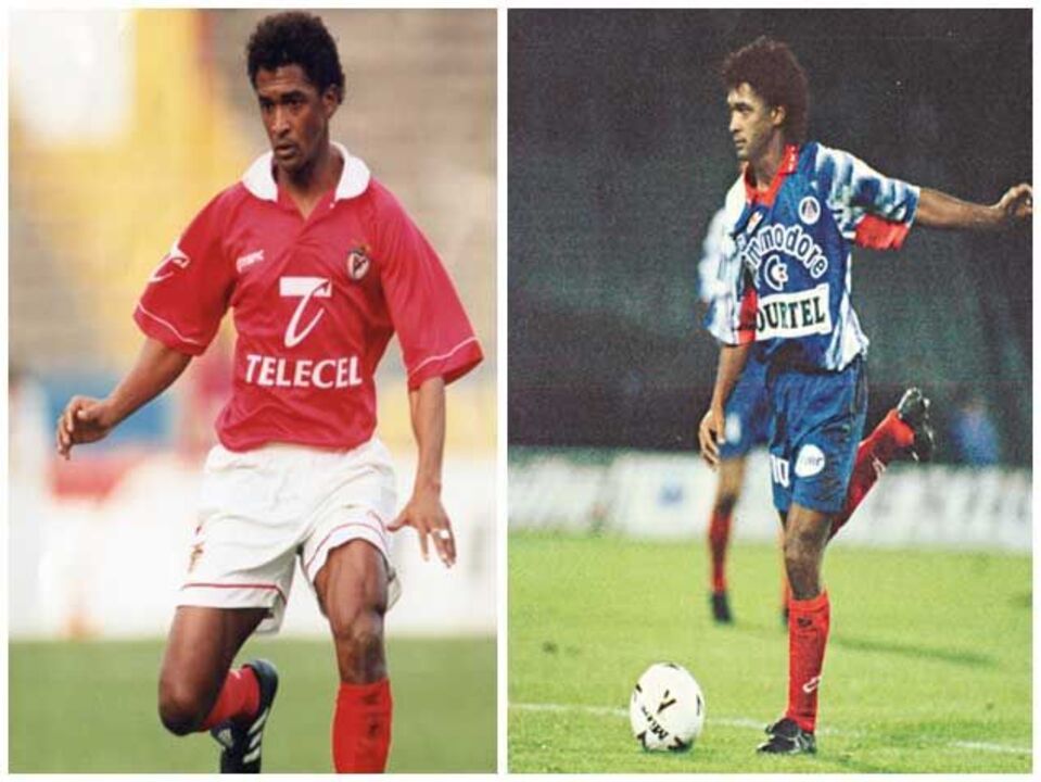 Dez jogadores representaram Benfica e PSG