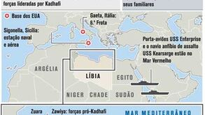 Aumenta a pressão internacional sobre Kadhafi