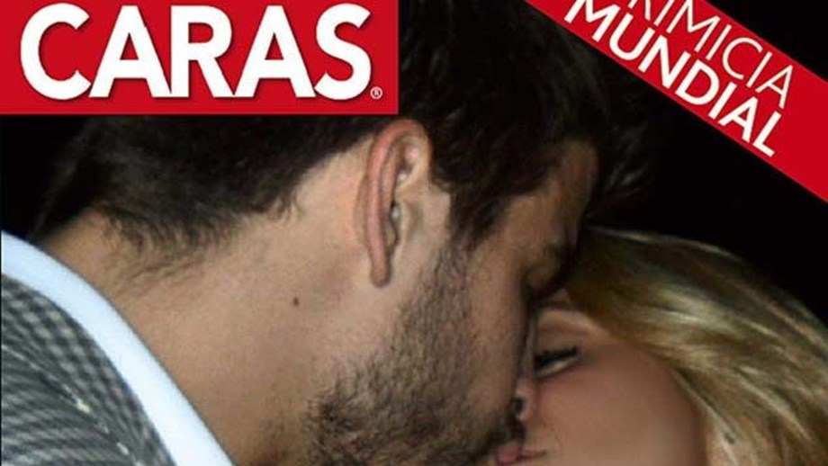 O beijo de Shakira e Piqué Jogo da Vida Jornal Record