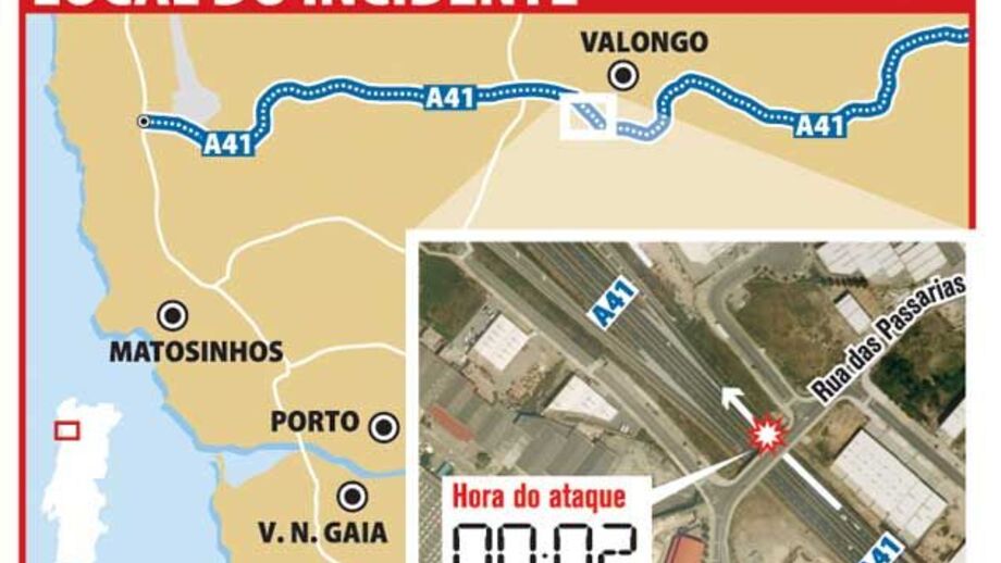 A41: Local do incidente