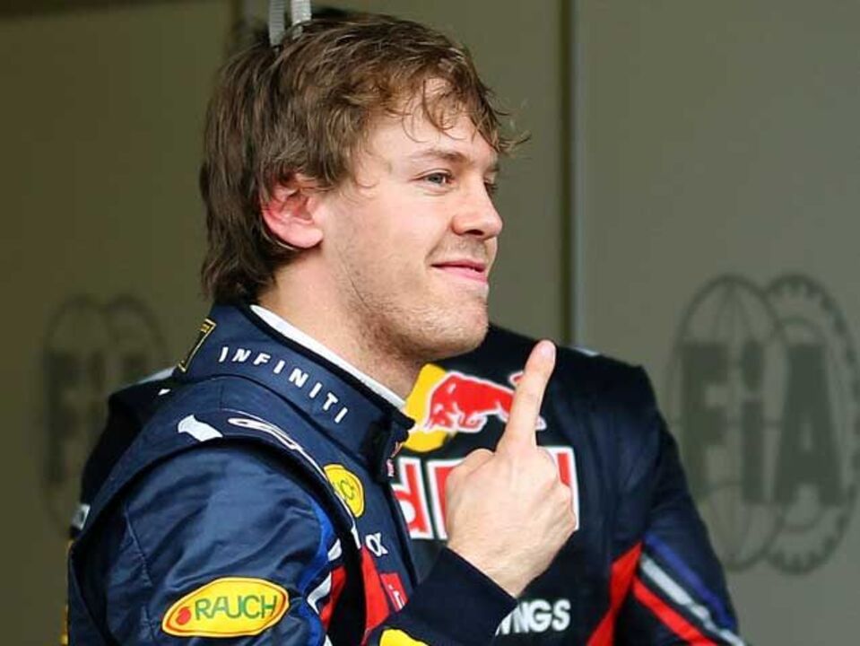 Vettel e Schumacher na Corrida dos Campeões