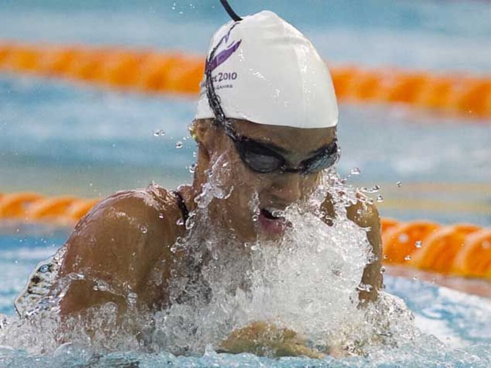 Ana Rodrigues vence 50 metros bruços no Rio de Janeiro