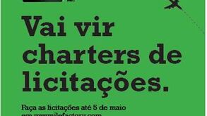 Vai vir charters de licitações.