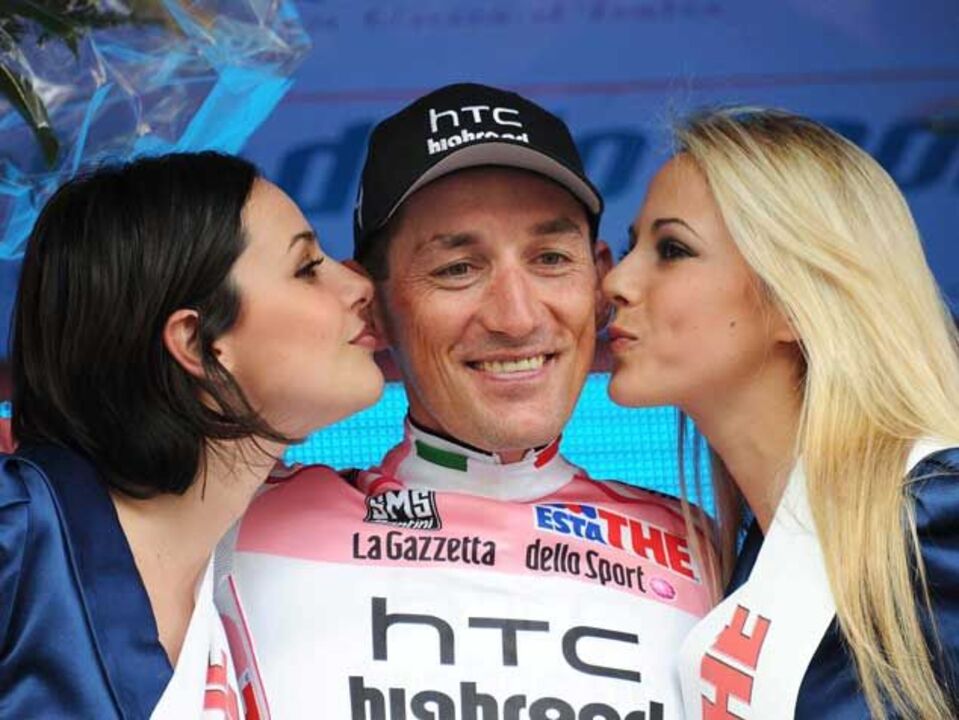 Marco Pinotti: «É uma honra vestir a camisola rosa»