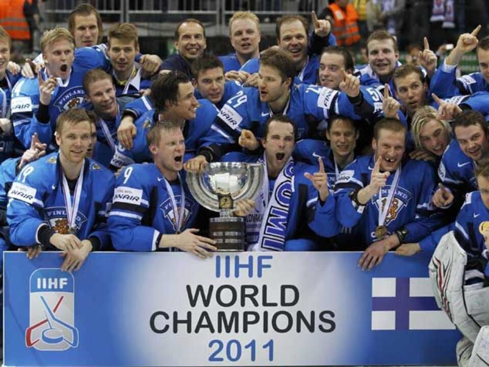 Hóquei no gelo: Finlândia conquista Mundial'2011