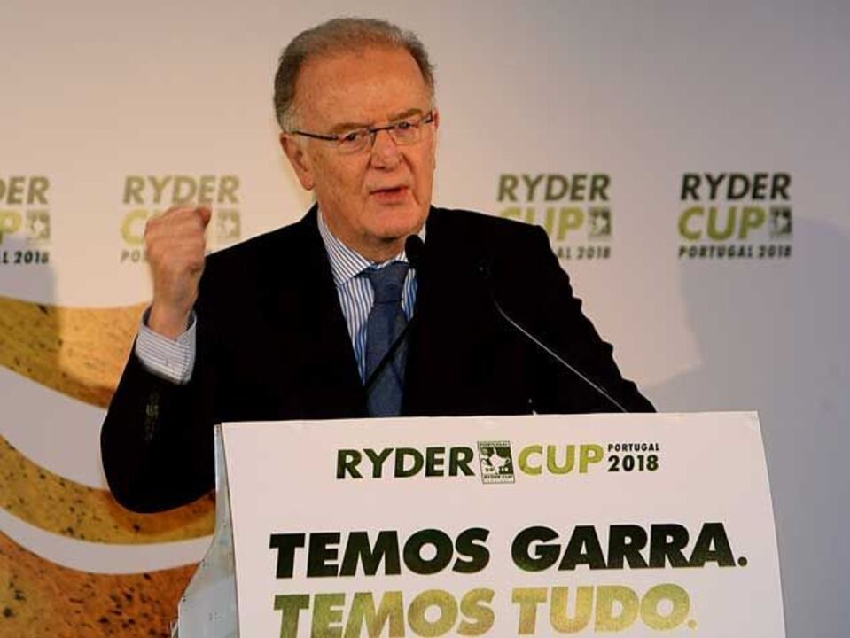Ryder Cup: Jorge Sampaio desiludido com resultado da candidatura