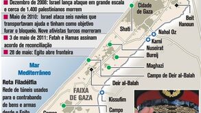 Egito abre fronteira com faixa de Gaza