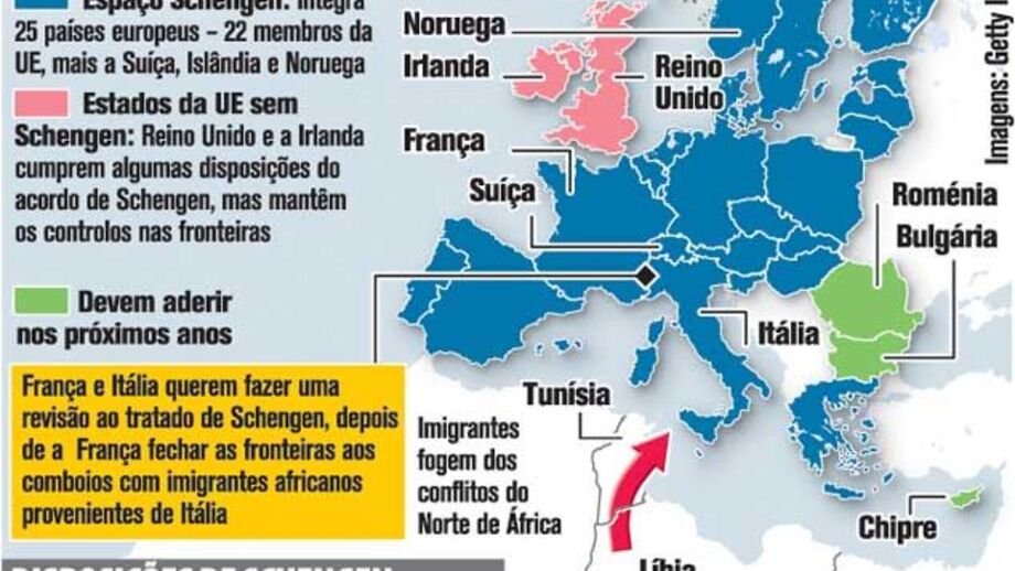 UE discute novas regras de Schengen