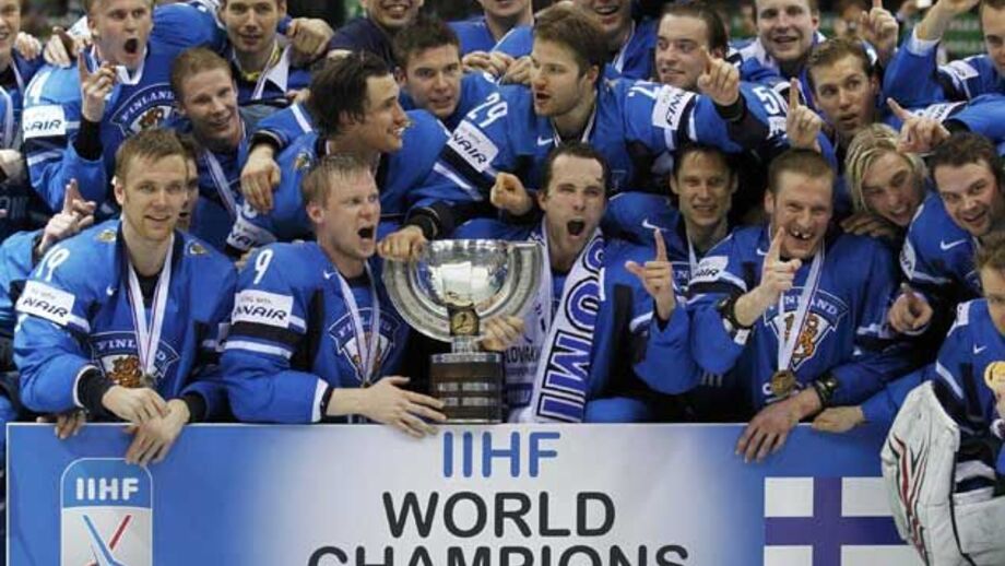 Hóquei no gelo: Finlândia conquista Mundial'2011