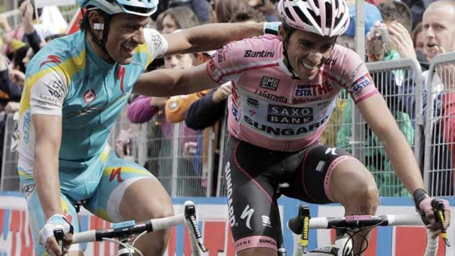Contador: «Não dei nada ao Tiralongo...»