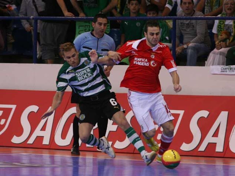 Benfica favorito na decisão do "playoff" de futsal