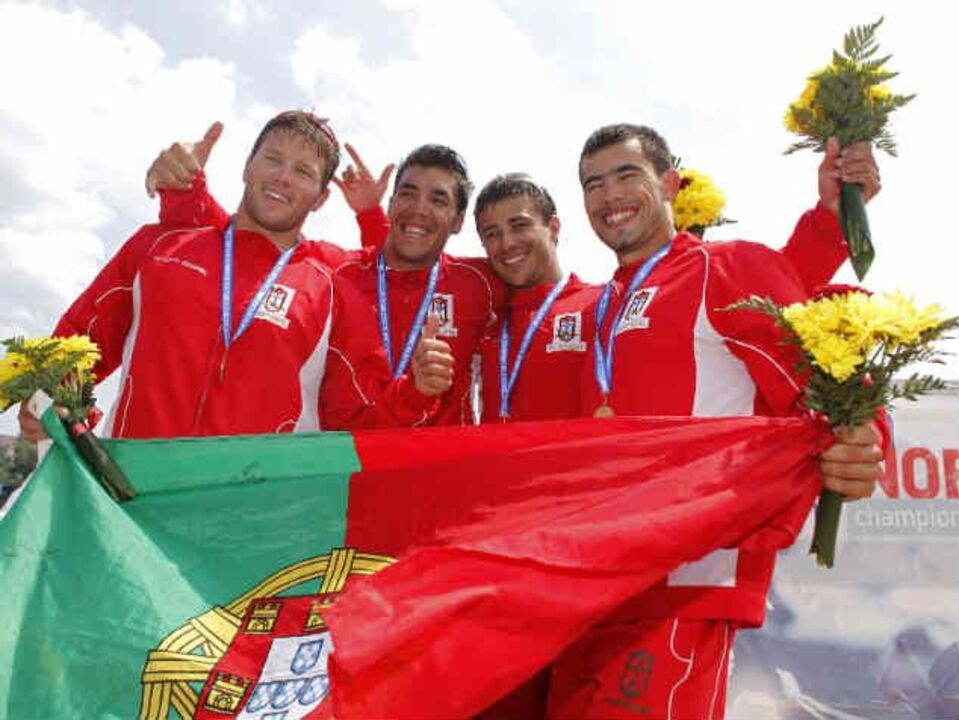 Canoagem: Portugal campeão europeu em K4 1.000 metros