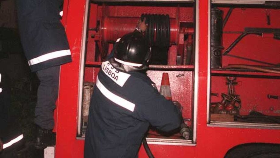 Bombeiros feridos em acidente