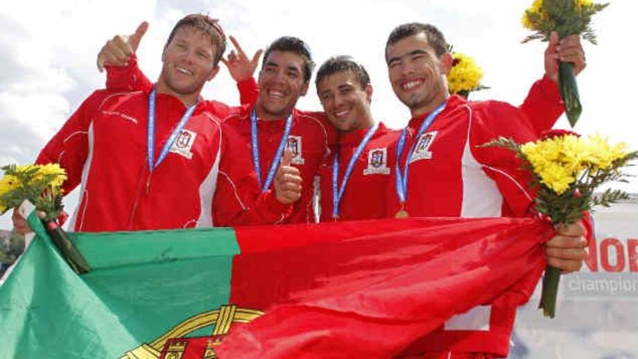 Canoagem: Portugal campeão europeu em K4 1.000 metros