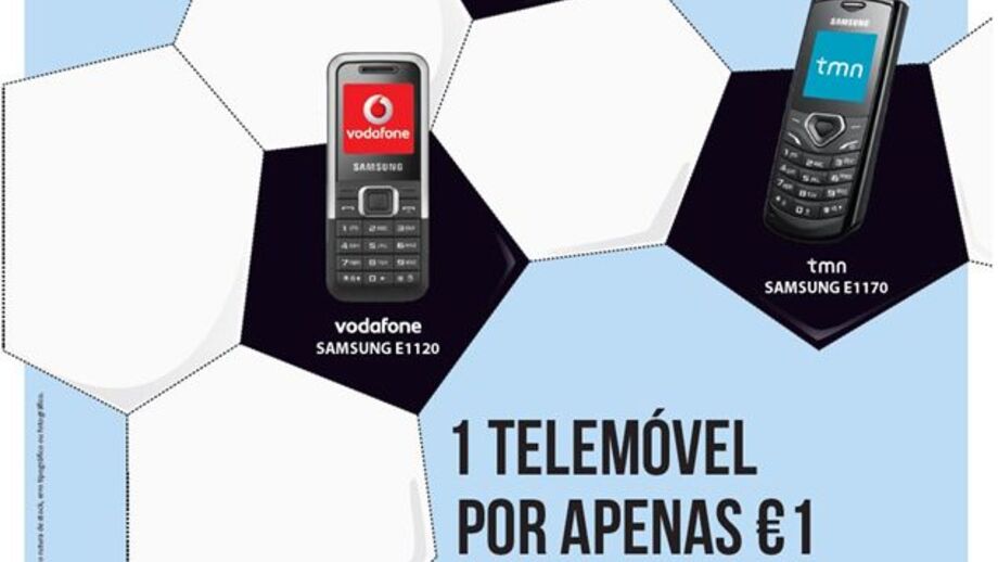 1 Telemóvel por apenas €1
