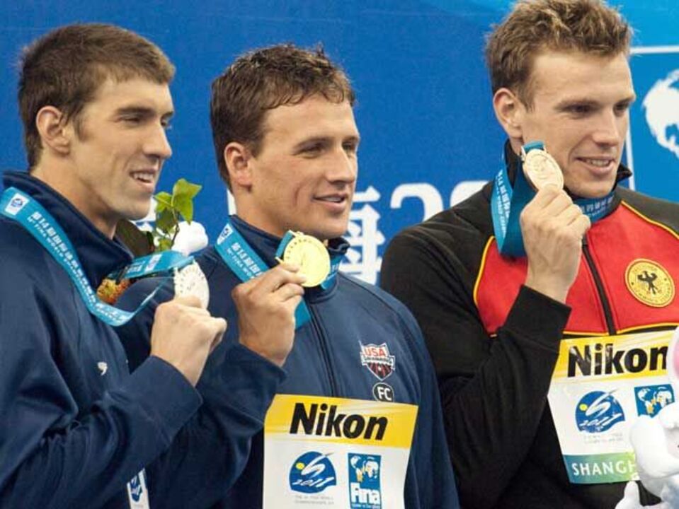 Lochte derrota Phelps nos 200 metros livres