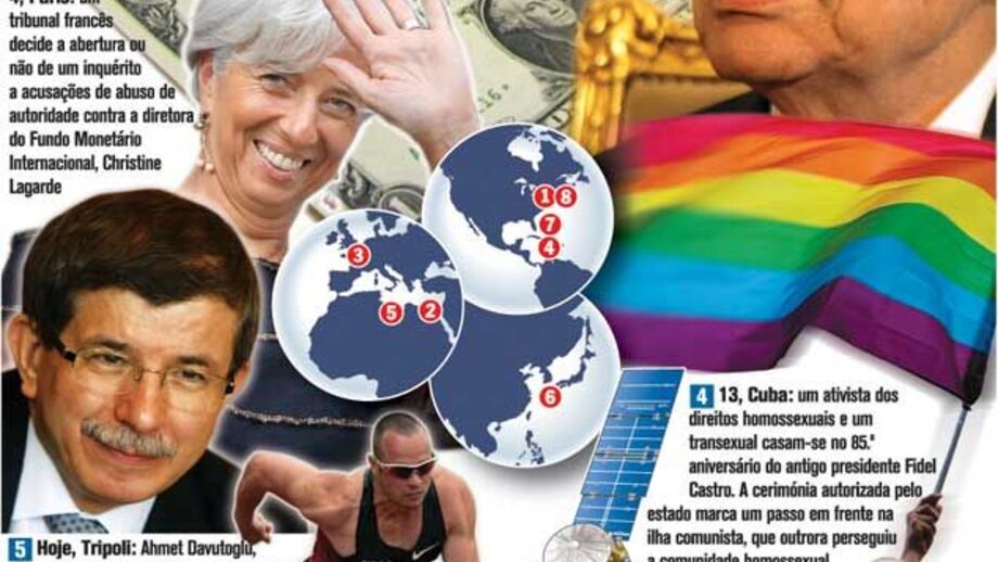 Agenda mundial de agosto