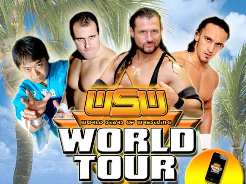 Wrestling: Estrelas da WSW lutam na praia