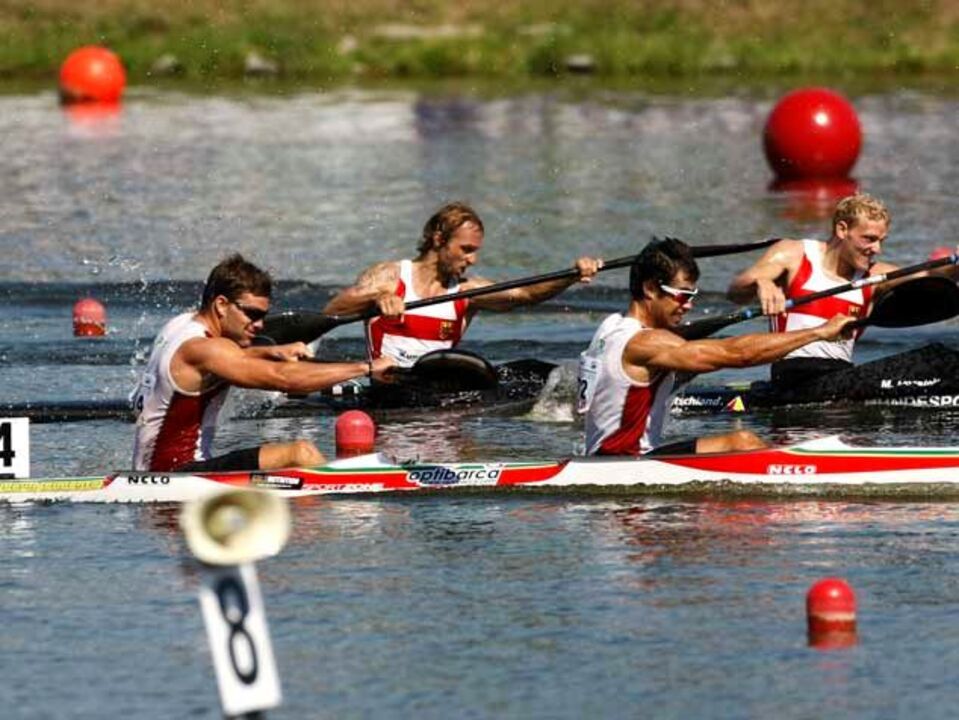 Canoagem: K4 1000 falha Jogos Olímpicos