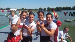 Canoagem: K4 500 feminino apura-se para Jogos Olímpicos 
