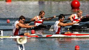 Canoagem: K4 1000 falha Jogos Olímpicos
