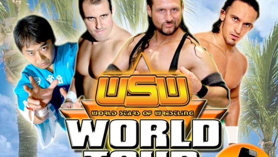 Wrestling: Estrelas da WSW lutam na praia