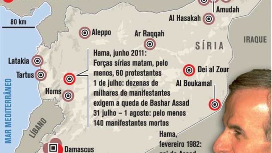 Tanques sírios estendem investida em Deir Al-Zour