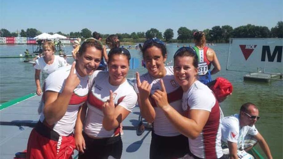 Canoagem: K4 500 feminino apura-se para Jogos Olímpicos 