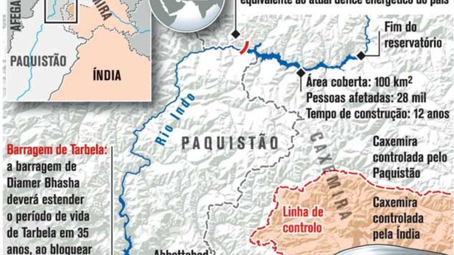 EUA podem financiar barragem no Paquistão