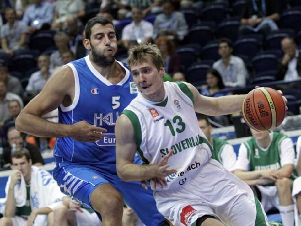 Grécia derrota Eslovénia (69-60)