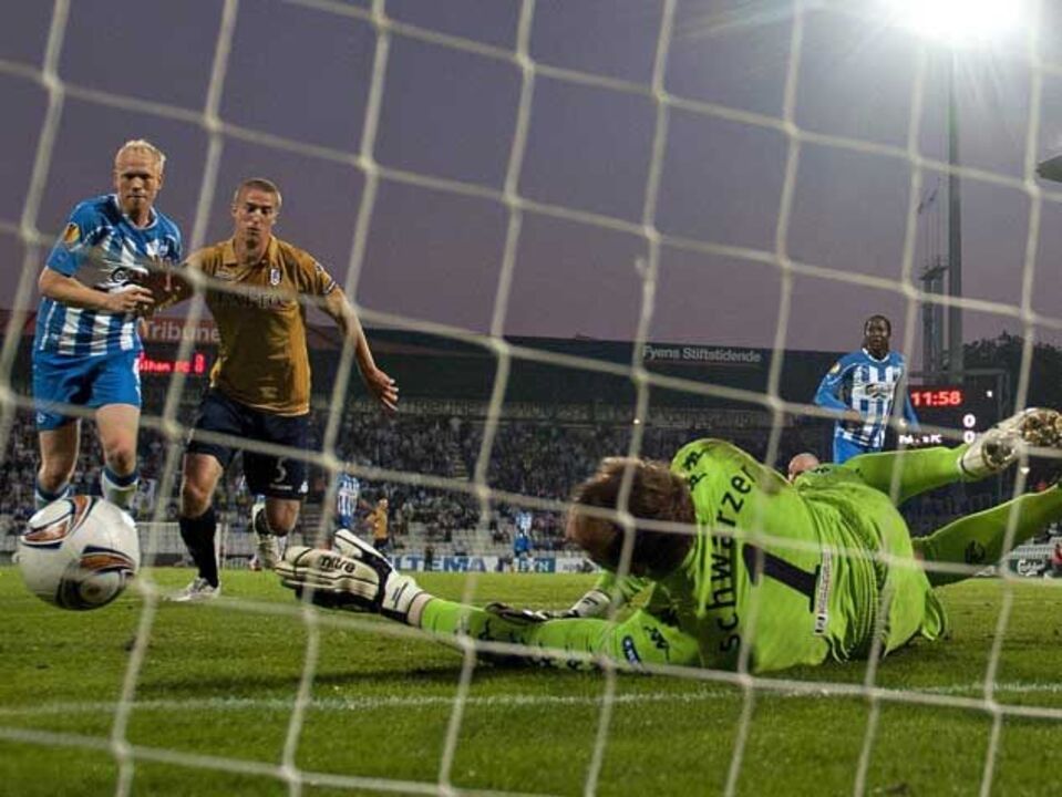 Grupo K: Fulham de Orlando Sá vence Odense