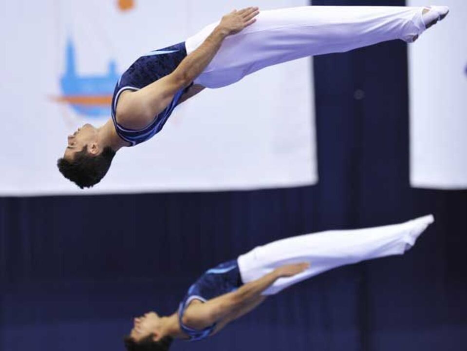 Ginástica: Merino/Ganchinho vencem circuito mundial