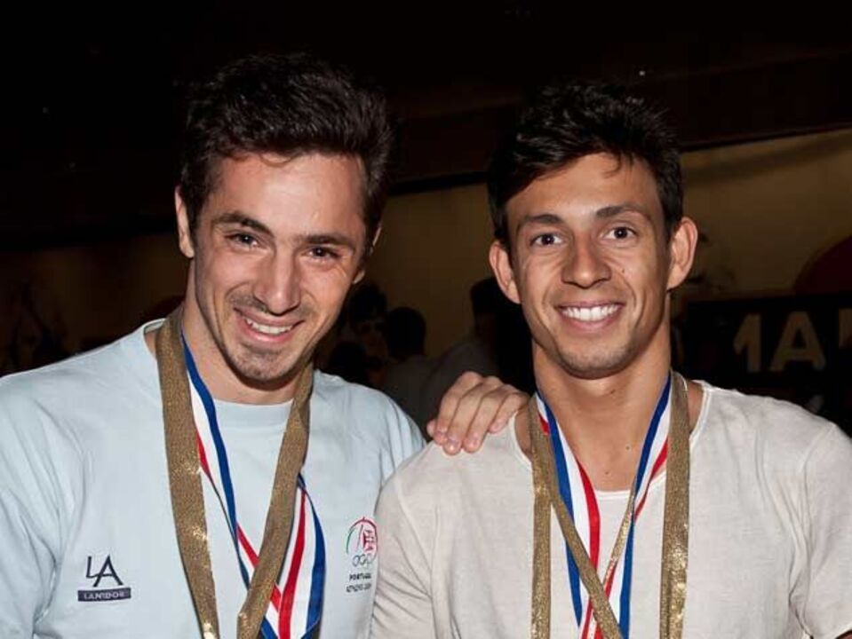 Ginástica: Merino e Ganchinho conquistam bronze