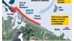Agrava-se derrame na Nova Zelândia