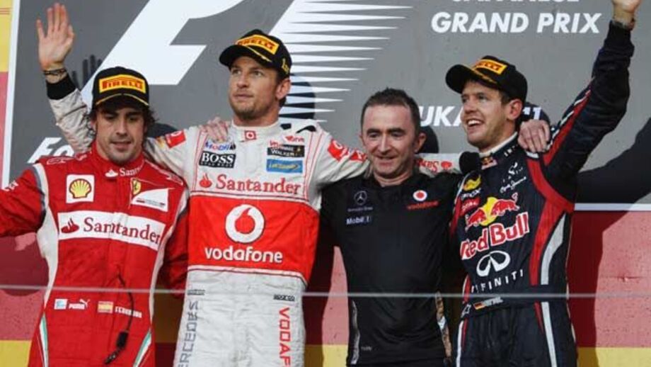 GP Japão: Button vence mas a festa é de Vettel
