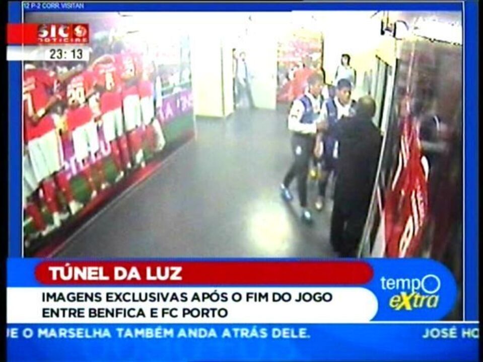 Seguranças do Benfica provocaram "mal estar"