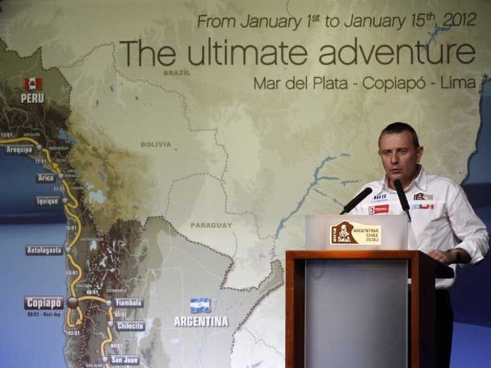 Dakar'2013 deverá terminar no centro do Chile