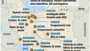 Instalações de desenvolvimento nuclear no Irão