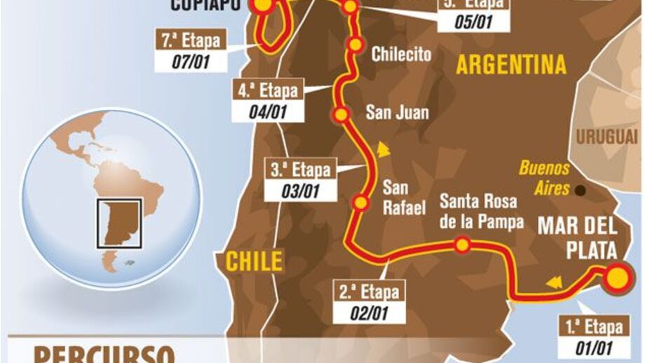 Peru entra na rota do Dakar em 2012