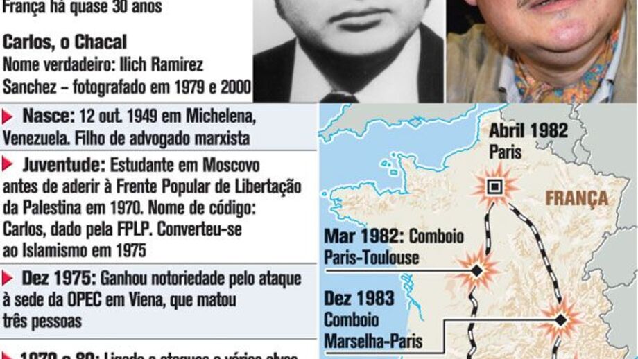 Carlos o Chacal julgado em França