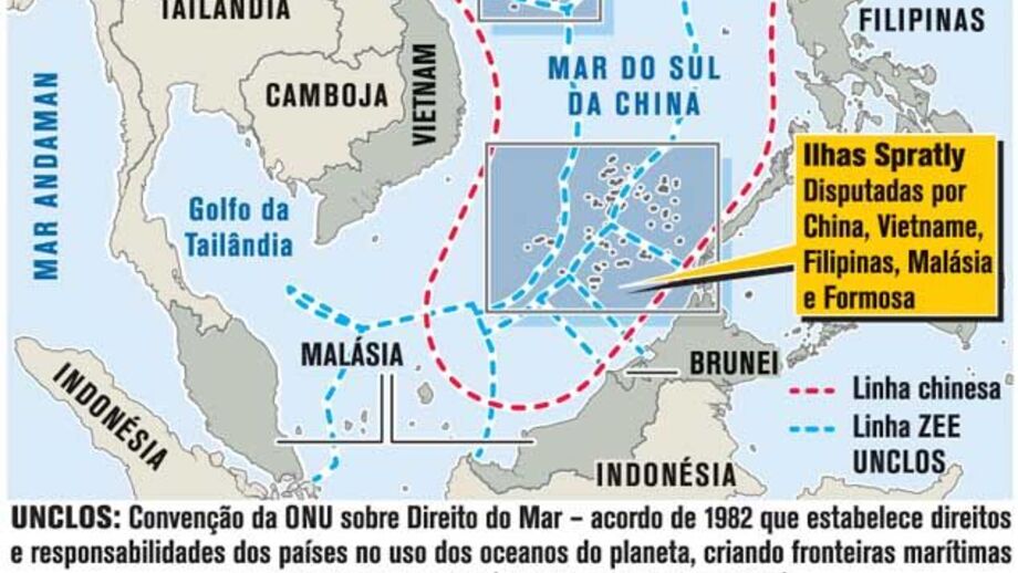 Disputa pela soberania do mar do sul da China